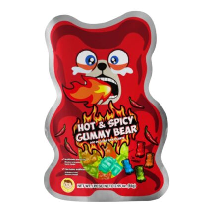 Pocas Hot N Spicy Gummy Bear 84gr - Box 48τμχ