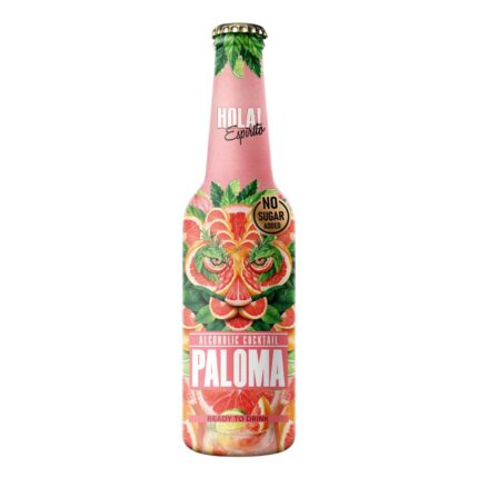 Hola Cocktail Paloma 4.5% Alc 330ml - Box 12τμχ