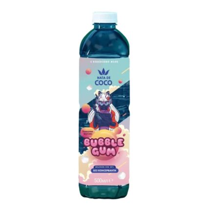 Queen's Nata De Coco Bubble Gum 500ml - Box 12τμχ