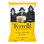 Tyrrell's Mature Cheddar & Chives 150gr - Box 12τμχ