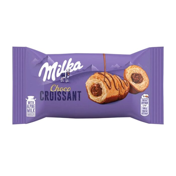 Milka Croissant Choco Cocoa 50gr - Box 14τμχ - Image 1