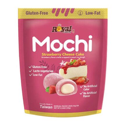 Mochi Strawberry Cheesecake 120gr - Box 12τμχ
