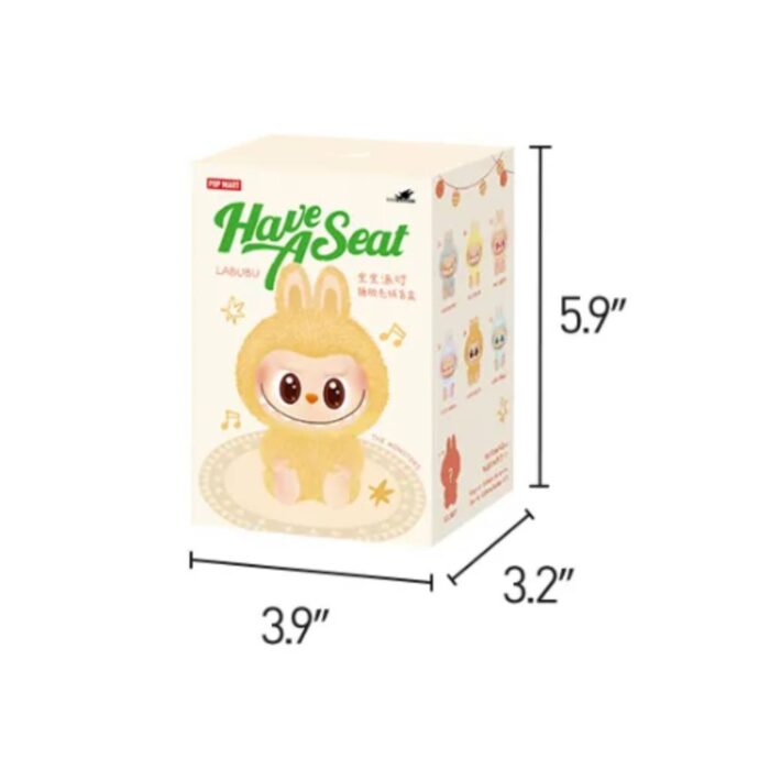 Pop Mart Have A Seat Μπρελόκ Labubu 15cm - Image 2