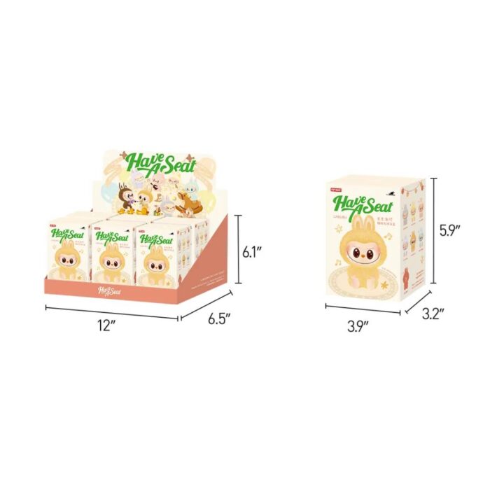 Pop Mart Have A Seat Μπρελόκ Labubu 15cm - Image 6