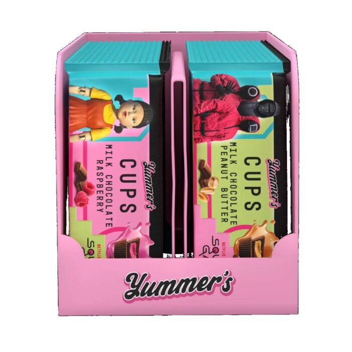 Squid Game Yummer's Cups Raspberry 40gr - Image 1