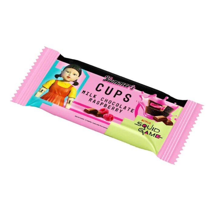 Squid Game Yummer's Cups Raspberry 40gr - Image 2