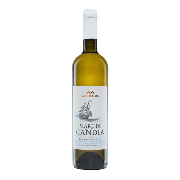 Αλεξάκης Mare Di Candia Λευκό Ξηρό 750ml - Image 1