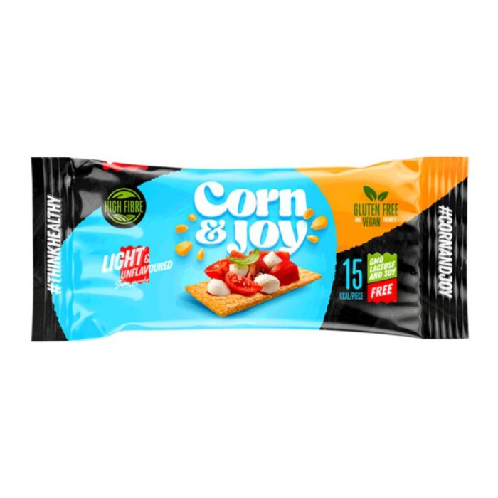 Corn & Joy Crackerbread Light 20gr - Box 18τμχ - Image 1