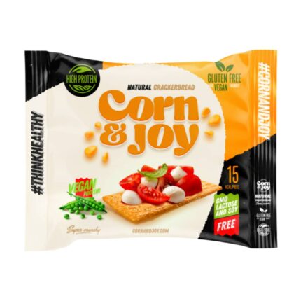 Corn & Joy Crackerbread Vegan Protein 80gr - Box 18τμχ