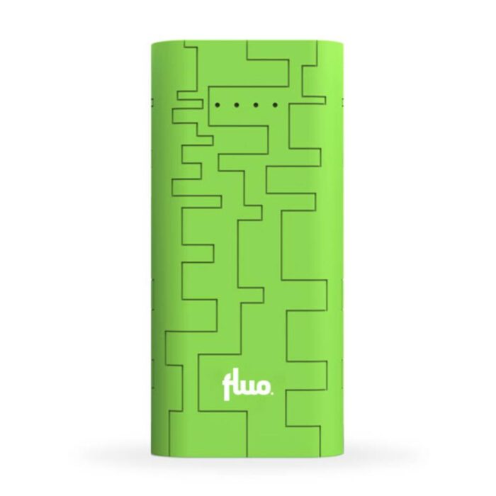 Fluo Energy Block Power Bank 10400mAh Green - Image 1