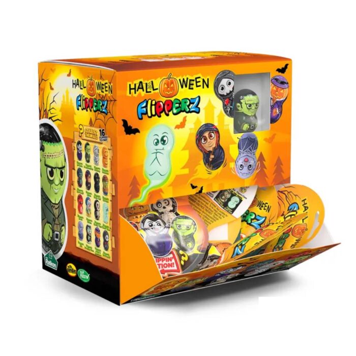 Halloween Flipperz with 10g Candies Disp 24τμχ - Image 1
