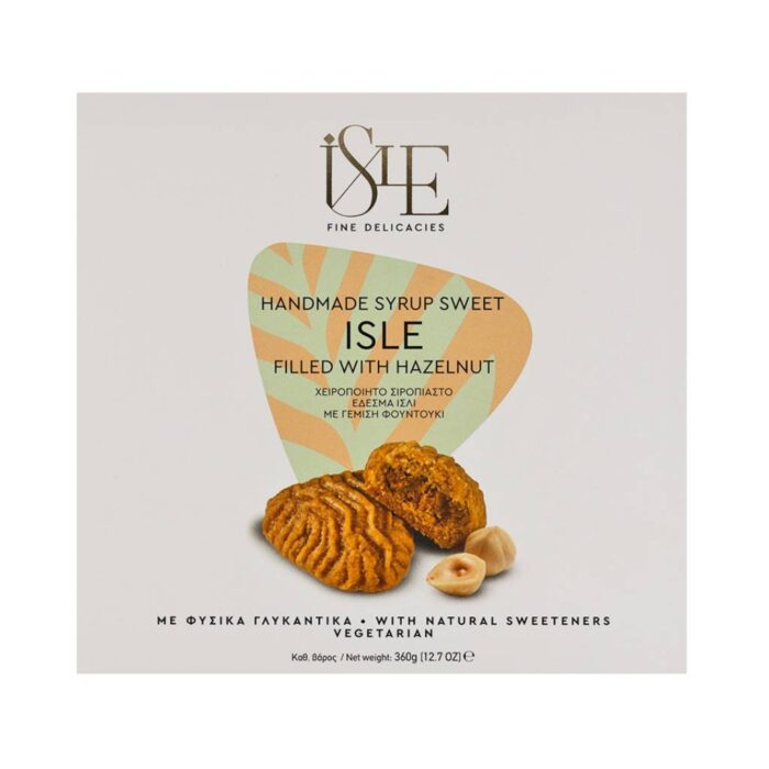 Isle Με Γέμιση Φουντούκι 360gr - Box 12τμχ - Image 1