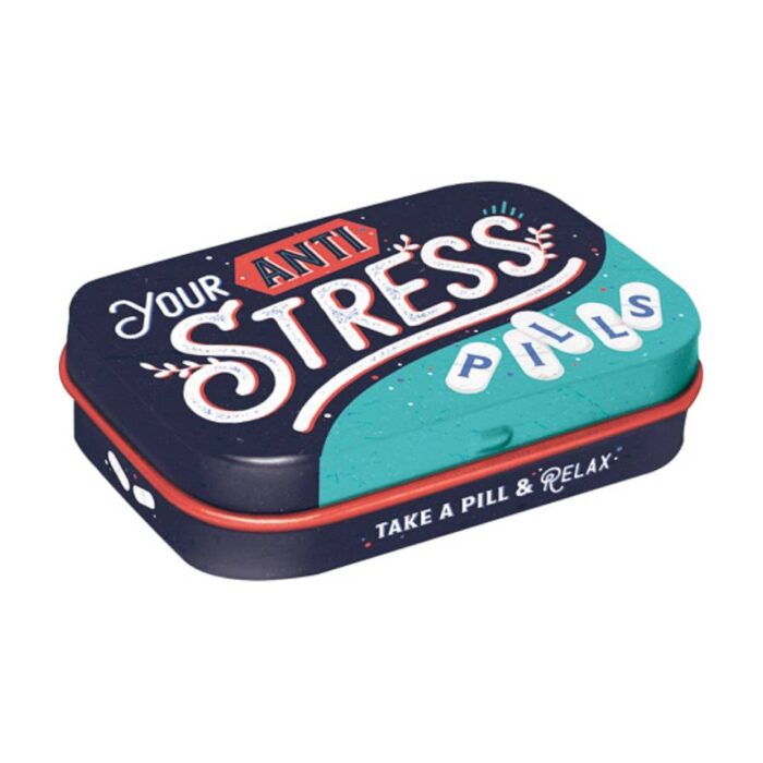 Nostalgic-Art Anti Stress Pills Mints 15gr - Image 1