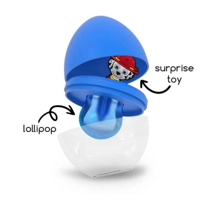 Paw Patrol Funky Eggs - Lollipop 10gr - Box 12τμχ - Image 2