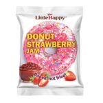 The Little Happy Donut Strawberry Jam 60gr - Box 18τμχ