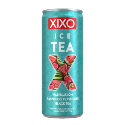 Xixo Ice Tea Watermellon Raspberry & Black Tea 250ml – Box 24τμχ