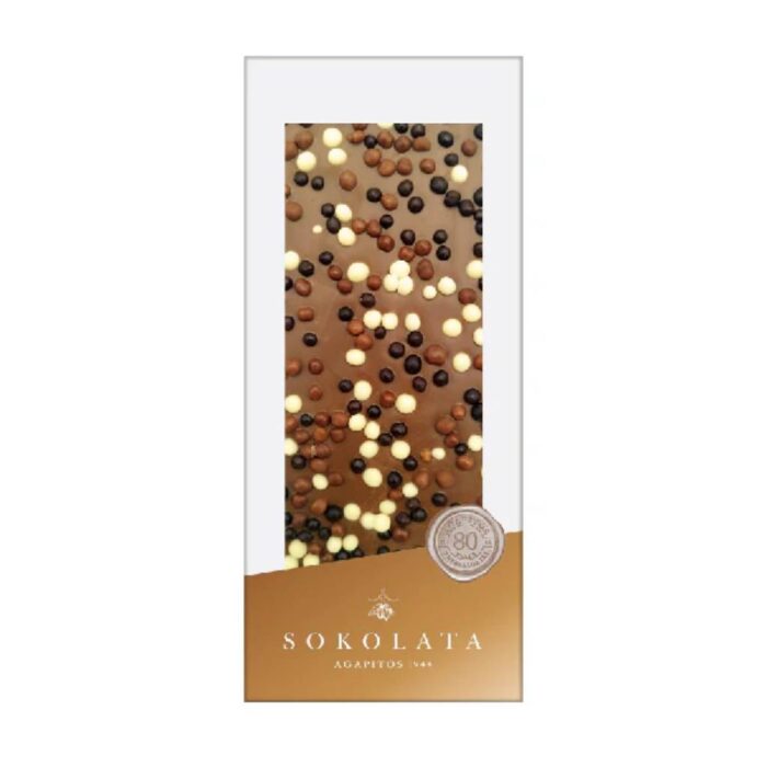 Agapitos Choco Crispies & Milk Chocolate 100gr - Image 1