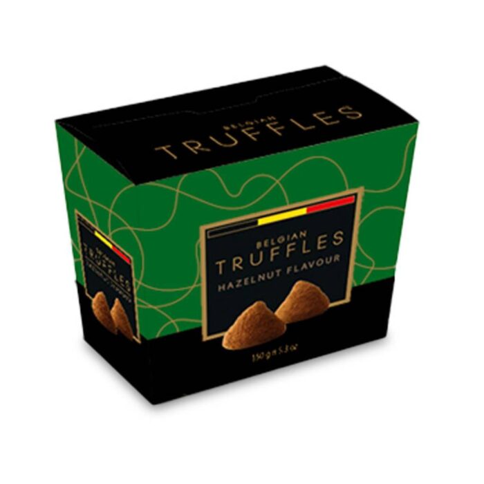 Belgotruf Truffles Hazelnut 150gr - Box 12τμχ - Image 1