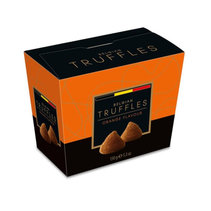 Belgotruff Truffles Orange 150gr - Box 12τμχ - Image 1