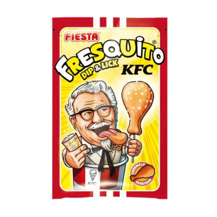 Candy Fresquito KFC Dip Lick 17gr - Box 40τμχ - Image 1