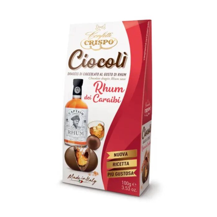 Crispo Ciocoli Rhum 100gr - Image 1