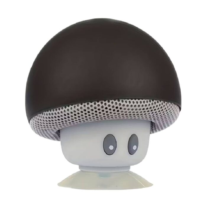 Mini Wirless Speaker Mushroom - Black - Image 1