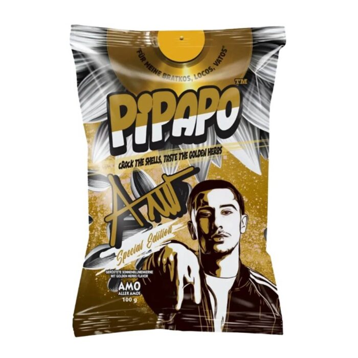 Pipapo Sunflower Seeds Golden Herbs 100gr - Image 1