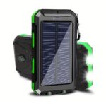 Φορητό Ηλιακό Powerbank 10000mAh Led-2Θύρες