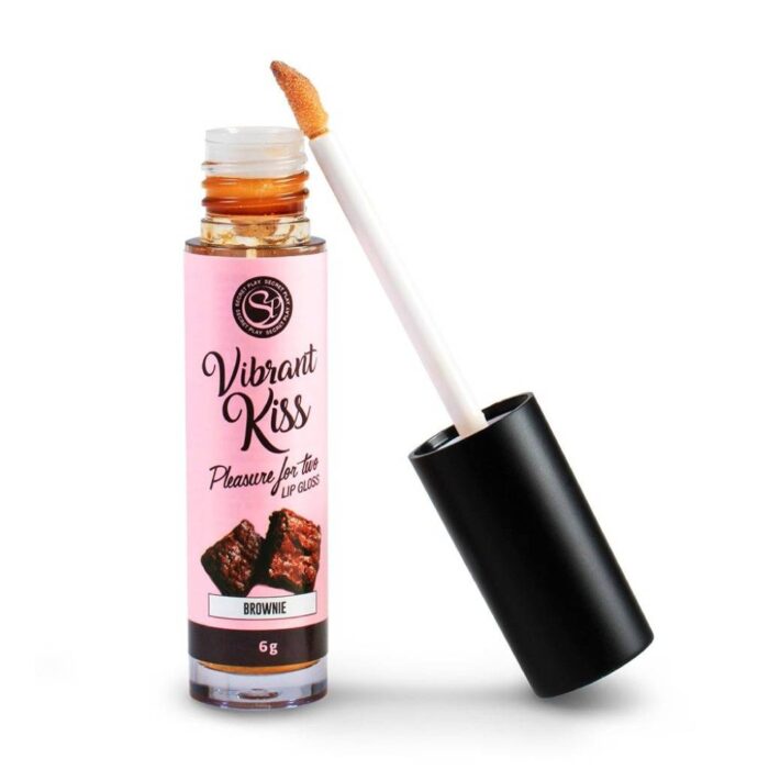 Secretplay Lip Gloss Vibrant Kiss – Brownie - Image 1