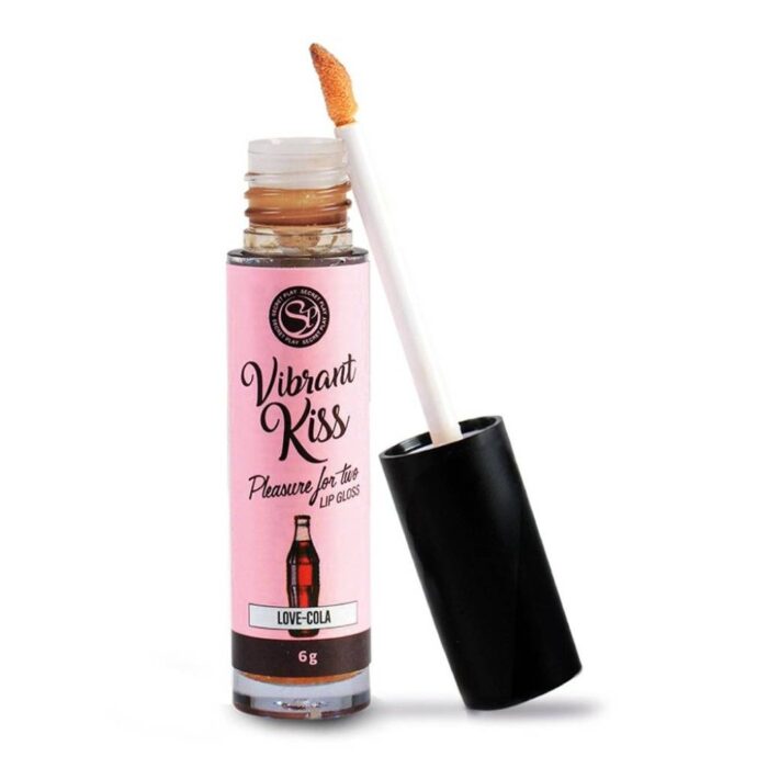 Secretplay Lip Gloss Vibrant Kiss – Cola - Image 1