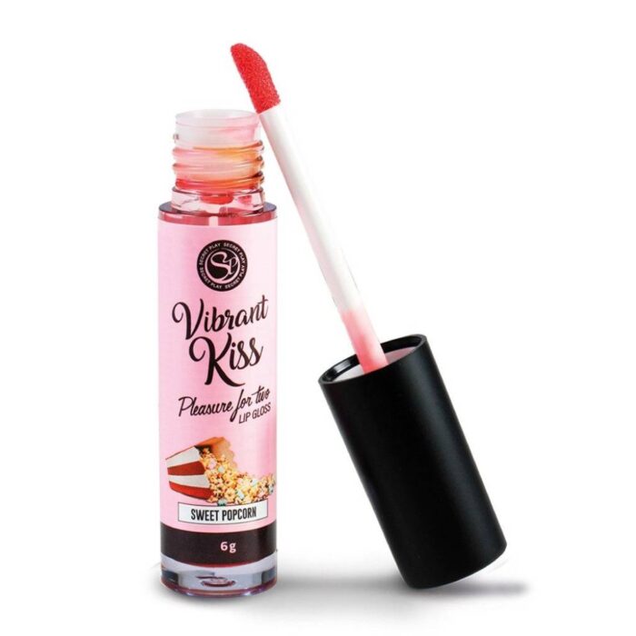 Secretplay Lip Gloss Vibrant Kiss – Sweet Popcorn - Image 1