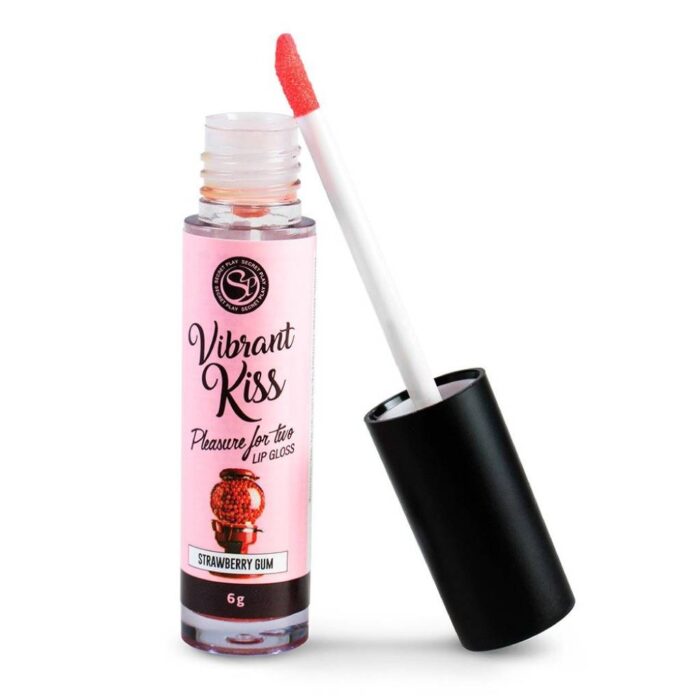 Secretplay Lip Gloss Vibrant Kiss – Strawberry - Image 1