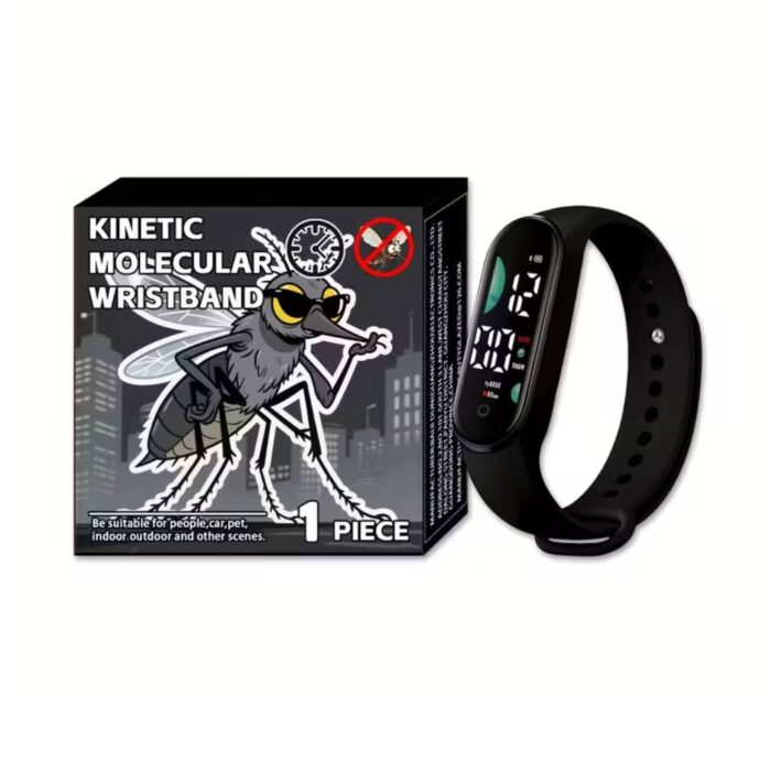Smartwatch Απωθητικό Κουνουπιών Black - Image 1