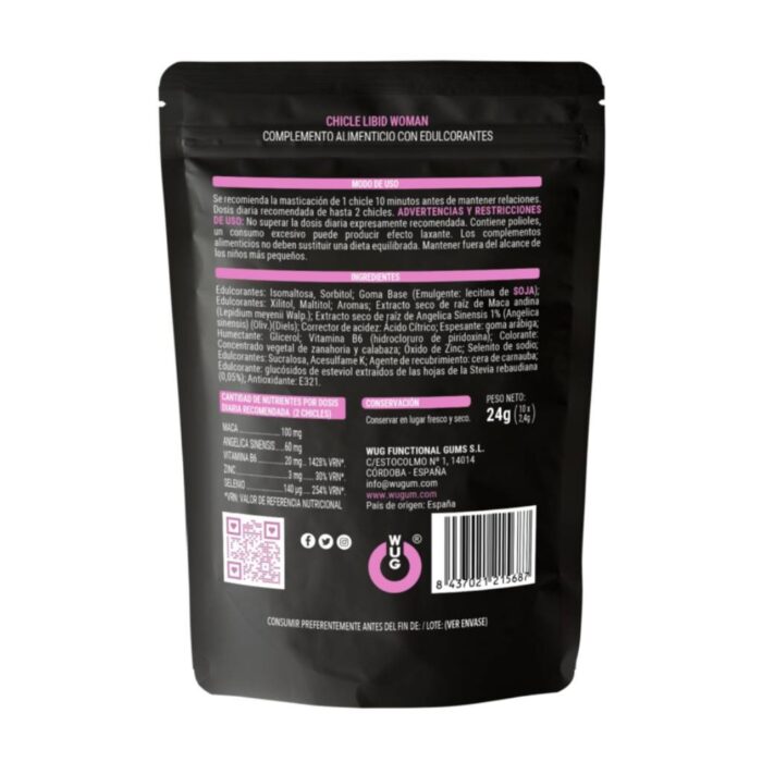 Wug Sex Sense LIBID WOMEN 10pc – Γυναικείες διεγερτικές τσίχλες - Image 2