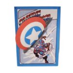 3D Printed Captain America Comic Cover Pop Out - Handmade