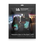 Illuminated Apparel Interactive Glow In The Dark T-Shirt (Black 9-11 Years)