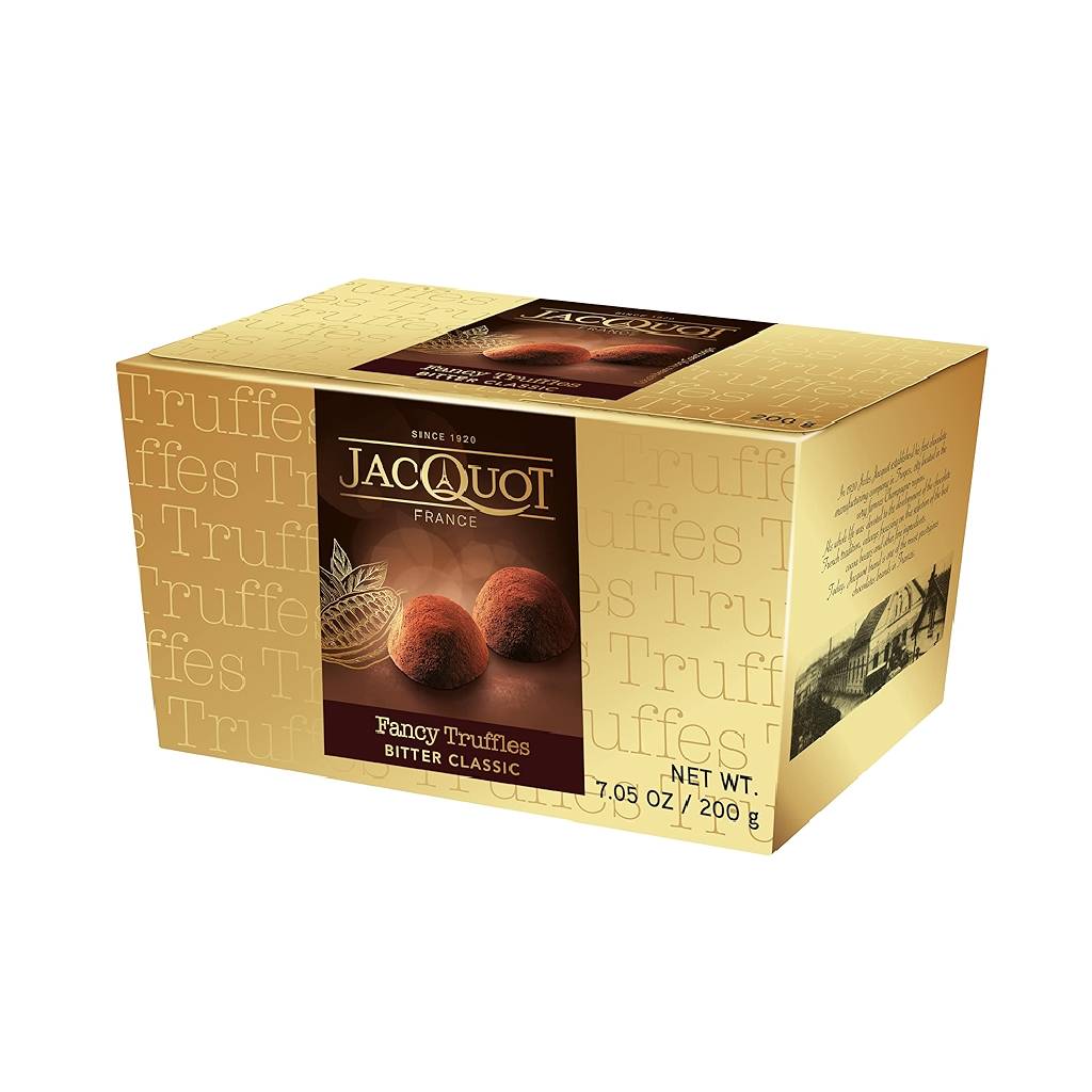 Jacquot-Bitter-Classic-200gr Τρούφες Jacquot Bitter Classic 200gr - Image 1