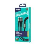 Καλώδιο Φόρτισης Δεδομένων Jellico B11 3 IN 1 Type-C - Lightning - Micro USB