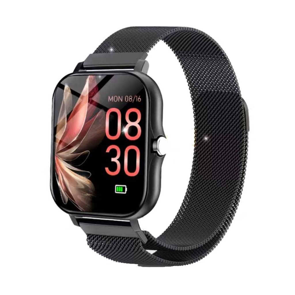 Smartwatch - othoni afis 1.83_ - Diatr.Louraki - black Smartwatch - Οθόνη Αφής 1.83" - Διάτρ. Λουράκι - Black - Image 1
