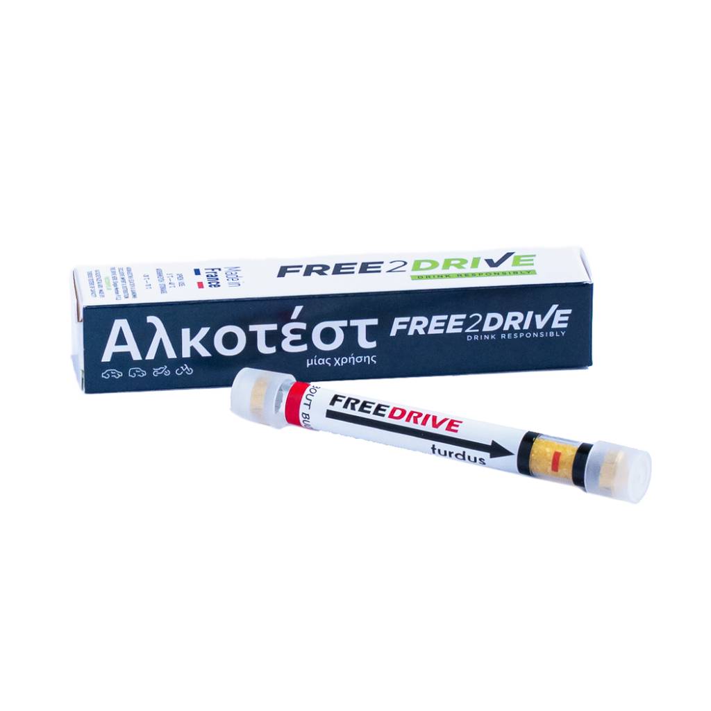 Alcotest Free To Drive Alcotest Free To Drive Μίας Χρήσης Display 12τμχ - Image 1