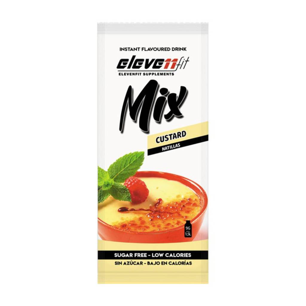 Eleven-Fit-Mix-Natillas-Custard-9gr Eleven Fit Mix Natillas - Custard 9gr - Box 12τμχ - Image 1