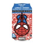 *High Up Marvel Less Sug Strawb Lem Spark Wat 330ml - Box 24τμχ