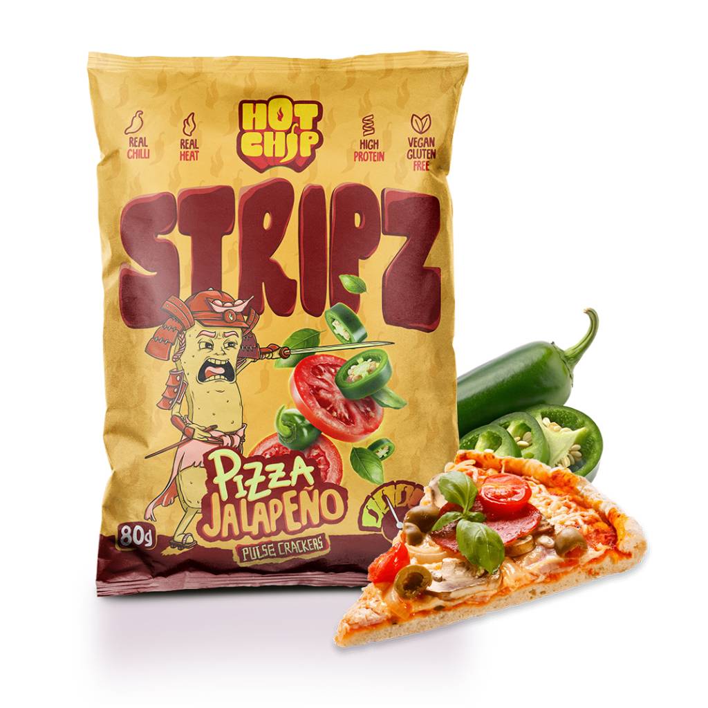 Hot-Chip-Stripz-Pizza-Jalapeno-80gr Hot Chip Stripz Pizza Jalapeno 80gr - Image 1