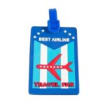 OEM PVC Ετικέτες Αποσκευών Με Σχέδια