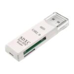 OEM Αναγνώστης Καρτών 2σε1 Διπλής Σύνδ USB-2