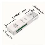 OEM Αναγνώστης Καρτών 2σε1 Διπλής Σύνδ USB-2 - Image 2