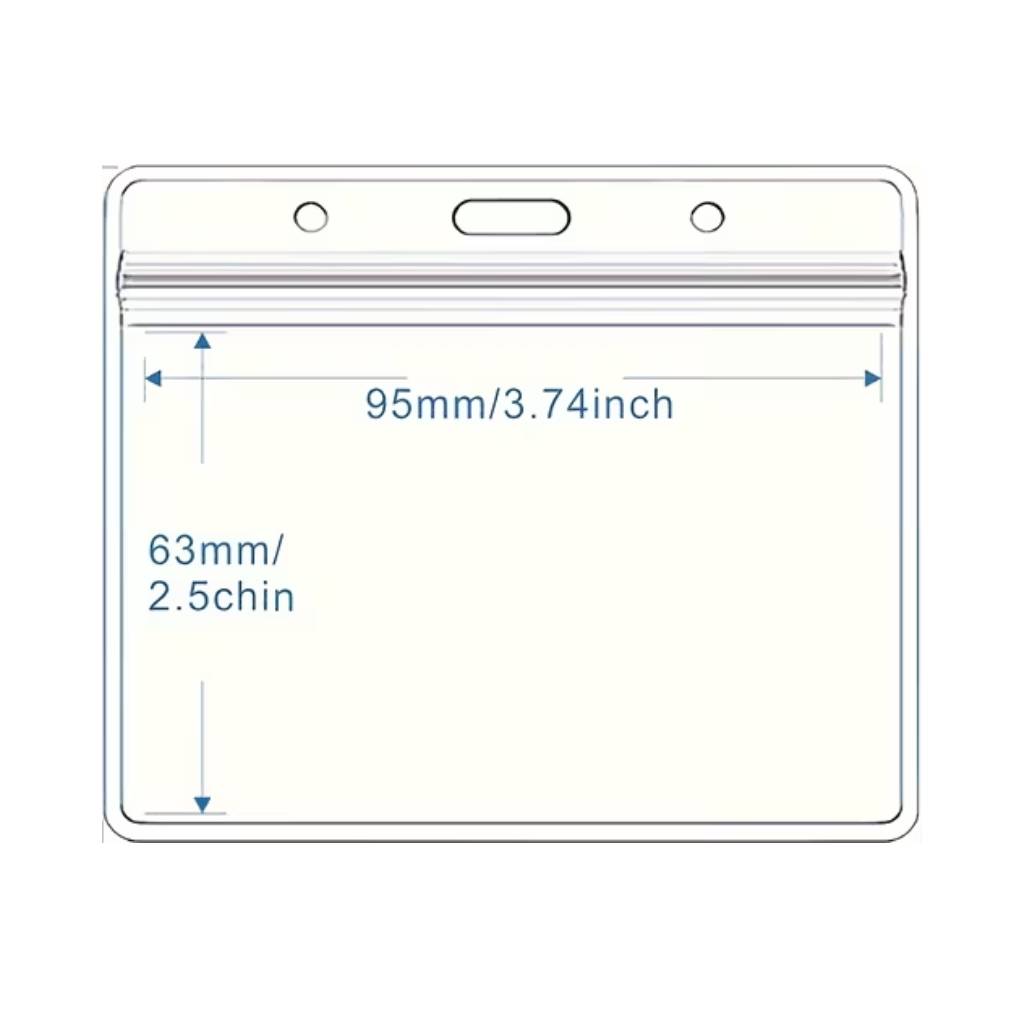 diafani pvc orizodia thiki kartas OEM Διάφανη PVC Οριζόντια Θήκη Κάρτας - Image 1