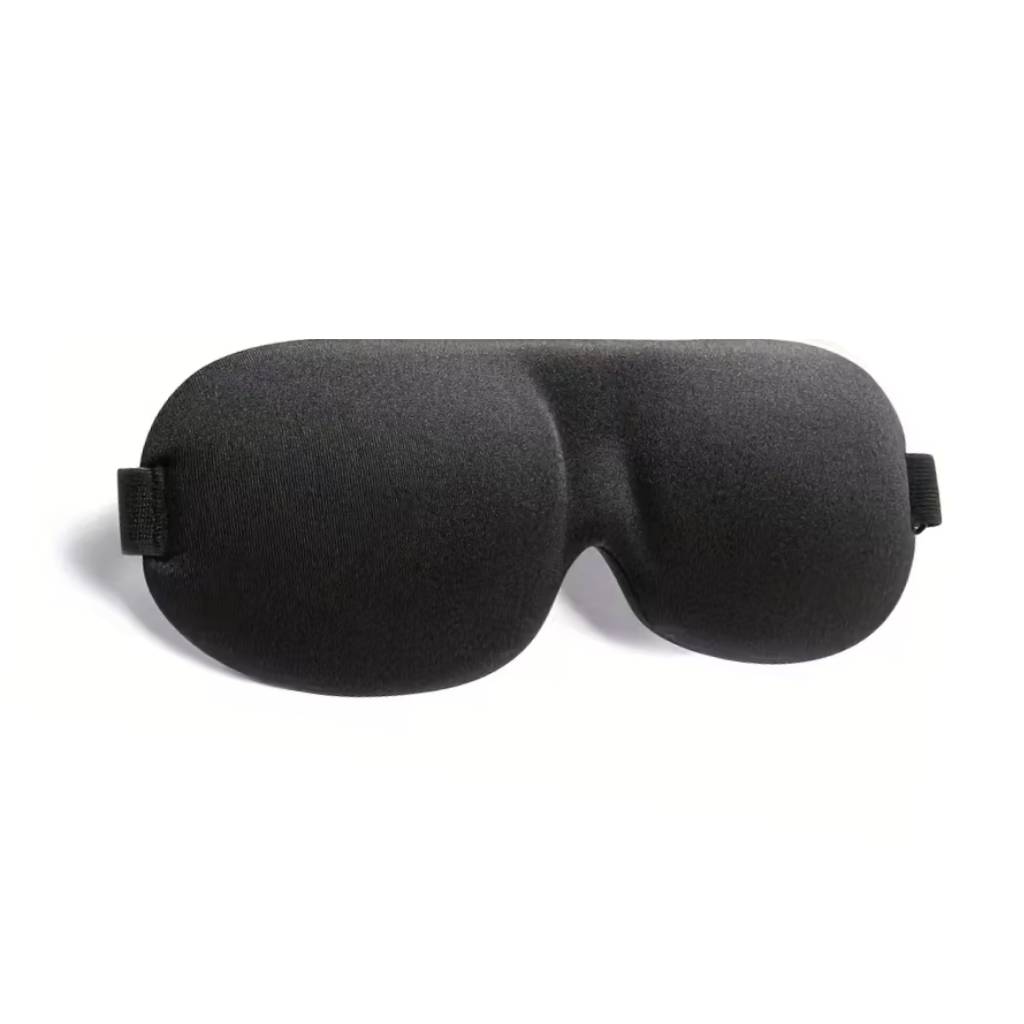 maska ipnou me prosarmozomeni zoni mavri OEM Μάσκα Ύπνου Με Προσαρμοζόμενη Ζώνη - Μαύρη - Image 1