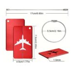 OEM Πολύχρωμη Μεταλλική Ετικέτα Βαλίτσας - Image 3