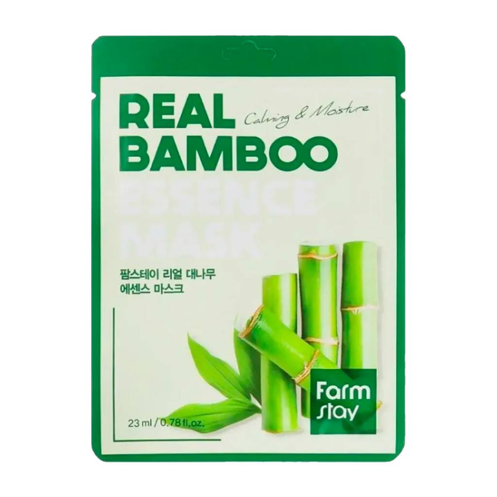 Farmstay-Real-Bamboo-Essence-Mask-23ml Ks-Farmstay Real Bamboo Essence Mask 23ml - Image 1